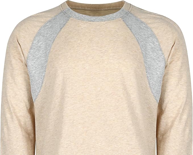 KONRECO FR Shirts for Men Summer Two Tone 4oz Lightweight Flame Resistant/Fire Retardant CAT1 Work T-Shirt Baselayer