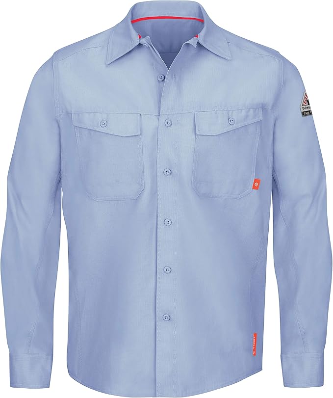 Bulwark FR Men's Flame Resistant Men's Iq Series Endurance Work Shirt