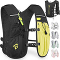 Running Vest Hydration Backpack for Men Women, 5L Lightweight Running Backpack Hydration Pack for Marathon, Trail, Cycling, Hiking, Jogging