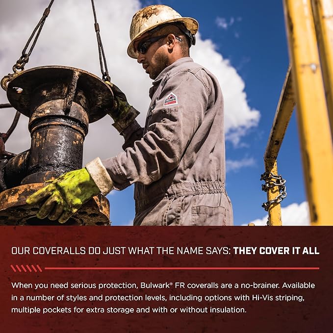 Bulwark FR Men's Midweight Excel Fr Classic Coverall