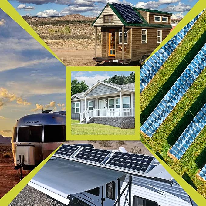 JJN 41" Solar Panel Mount, 0 to 90° Adjustable Solar Panel Mounting Brackets, Aluminum Stand Supports Single Panel from 100W to 300W with Foldable Tilt Legs for Flat roof, Ground,RV Boat