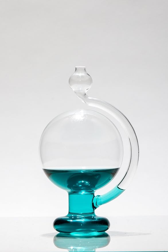 Glassic Gifts® "Standard Goethe Weather Ball Barometer