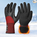 Schwer 6 Pairs Winter Work Gloves with 3/4 Double-Dipped Coating, Thermal Insulated Gloves with Grip & Abrasion Resistance, ANSI A2 Cut Resistant Warm Glove for Cold Weather, Snow, XL, CR3313