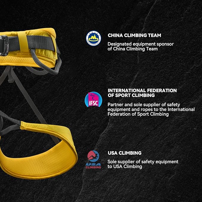 KAILAS Airo Rock Climbing Harness Men Roofing Harnesses Rescue Mountaineering Safety Belt Women Comfortable Lightweight