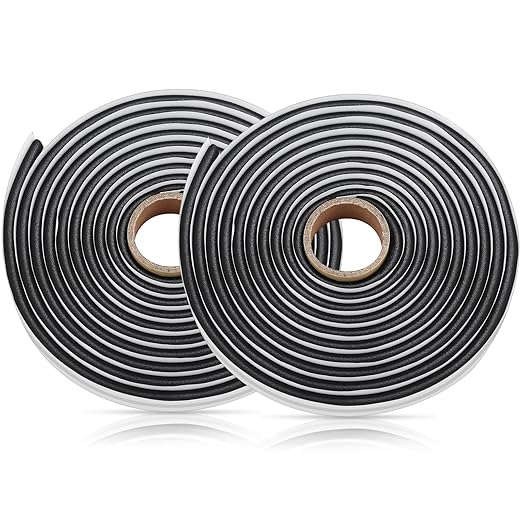 Butyl Sealant Tape, 13Ft Butyl Rubber Sealant Headlight Glue Sealant Rope for Automotive (Car, RV, Marine) for Installing Car Part, Windows, Doors and Windshield etc. 2 Pack