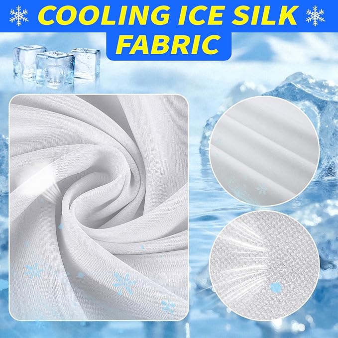 6 Packs Ski Mask Sun UV Protection Hood Breathable, Balaclava Face Mask for Men Women - Motorcycle Fish