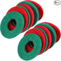 Pangda 6 Pcs Battery Terminal Anti Corrosion Washers Fiber Battery Washers Terminal Protector (Green,Red)