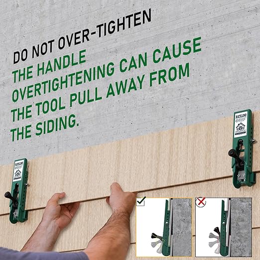 Siding Installation Kit, Adjustable Gauges for 7/16-Inch Wood & LP Siding, Durable Polycarbonate, 2-Pack