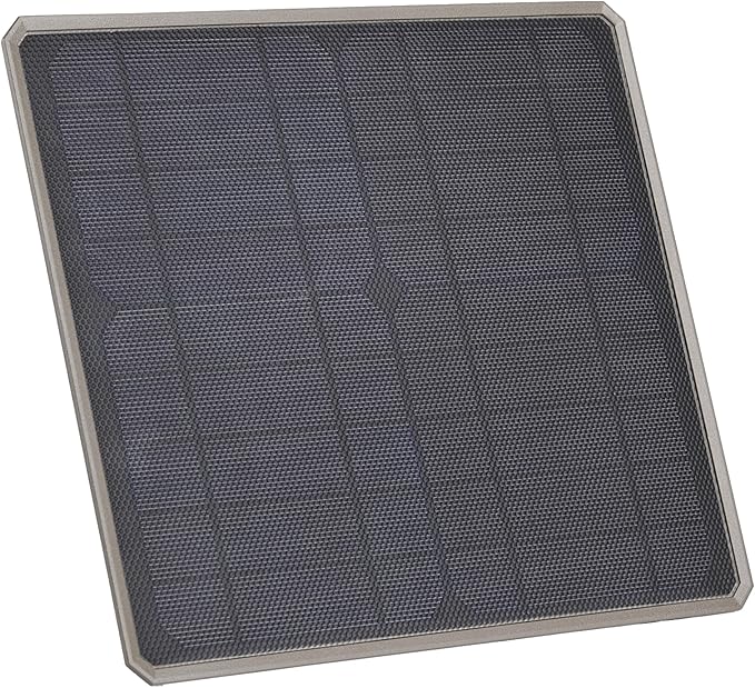 Moultrie - Solar Panel Power Pack - 10W - Gen 2 Solar Panel with Battery for Trail Cameras and Deer Feeders - 7.2v, 3350mAh