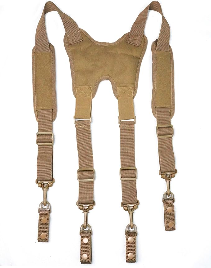 MELOTOUGH Tactical Suspenders For Duty Belt Police Suspenders 1.5 inch Police Suspenders for Law Enforcement Duty Belt