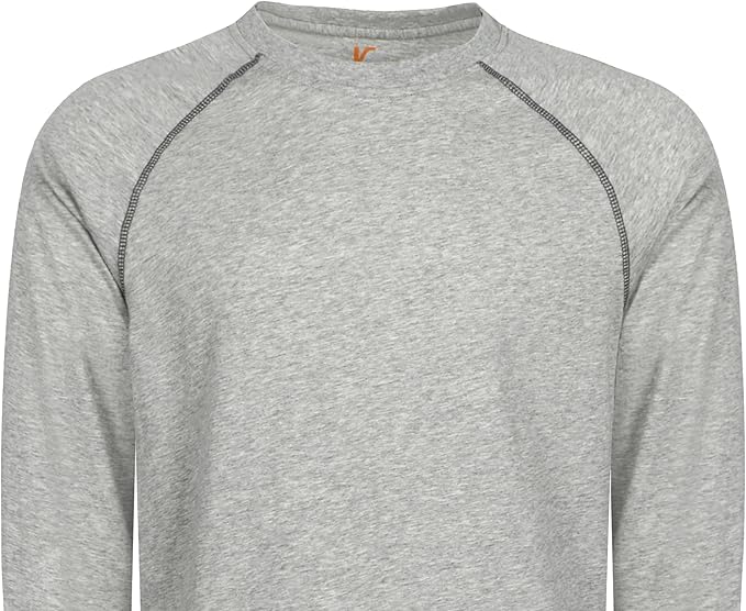 VATRENUS FR Shirts 4oz Lightweight Flame Resistant Henley 100% Cotton Men's Pre-Washed Fire Retardant Base Layer
