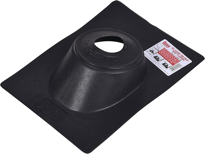 Oatey 3 in. to 4 in. Thermoplastic All-Flash No-Calk 12 in. x 16 in. Base Roof Flashing
