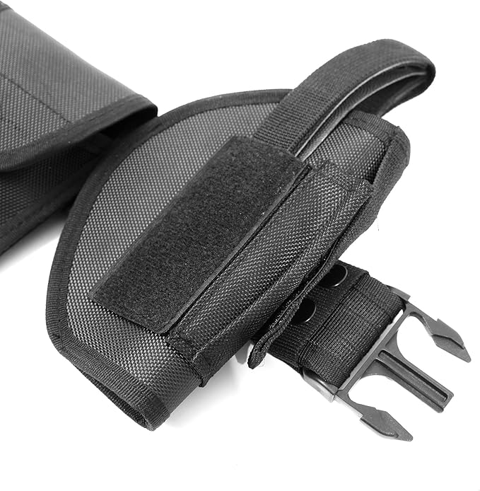 Noa Store Duty Belts Law Enforcement | Police Belts with 10 Components Pouches Bags Holster Gear Security Belt for Security Guard
