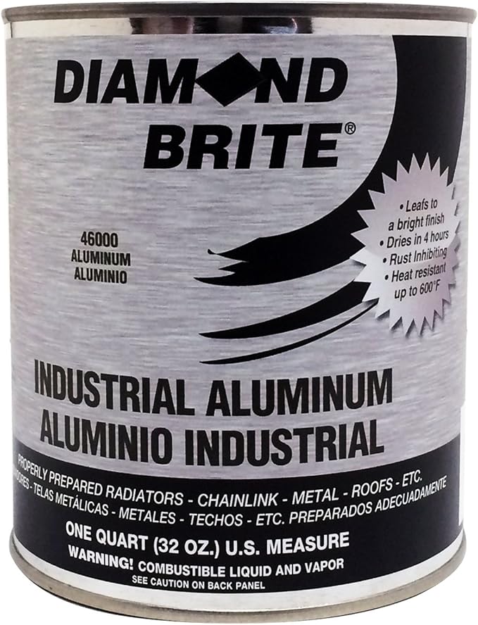 Diamond Brite Paint 46000 1 Quart Aluminum Paint
