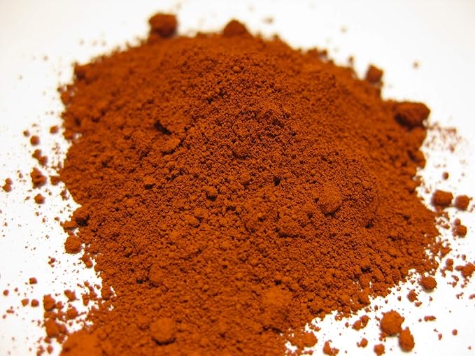GlobMarble Terra Cotta Iron Oxide Powder Concrete 1 lb Bag - High-Coverage Powder for Vibrant Color - Perfectly Suited for Concrete Color Pigment & Dye Applications