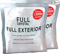 Full Exterior Refill Kit – Crystal Powder Outdoor Cleaner Packets, 8 oz, Each 4 oz Bag Makes Up to 640 fl oz, Non-Toxic, No Scrub, No Rinse Cleaning Solution