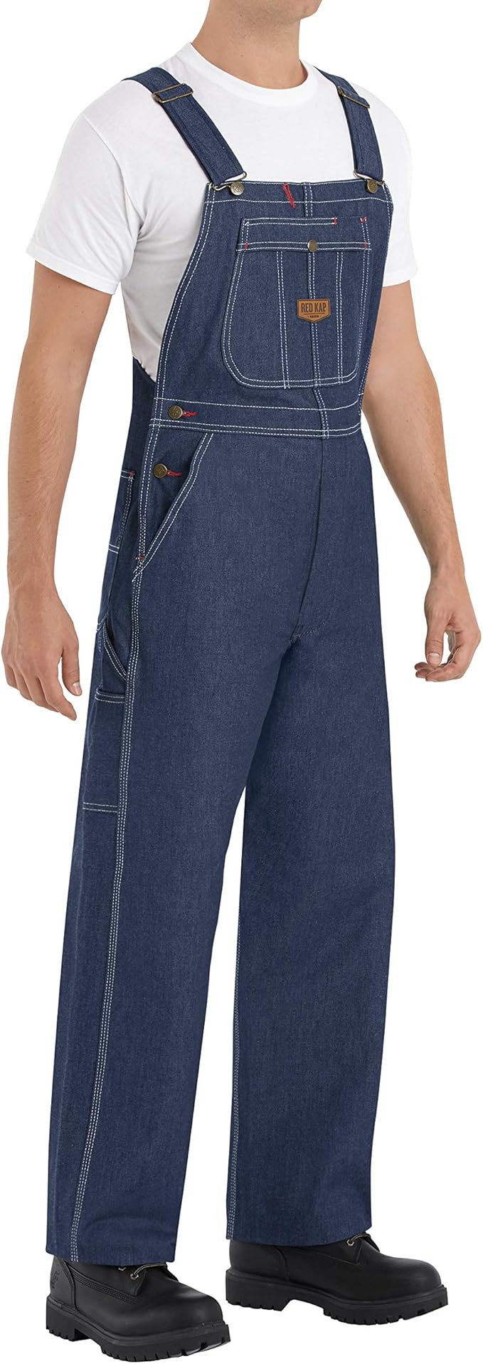 Red Kap Men's Slash Pocket Jacket, Navy, 3X-Large
