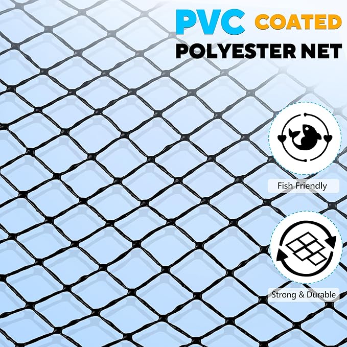 PLUSINNO Floating Fishing Net with Telescoping Handle, Carbon Fiber Ultralight Long Fish Net, Collapsible Landing Net 6.56/7.86Ft, Fishing Gear Kayak Accessories for Bass Trout Salmon