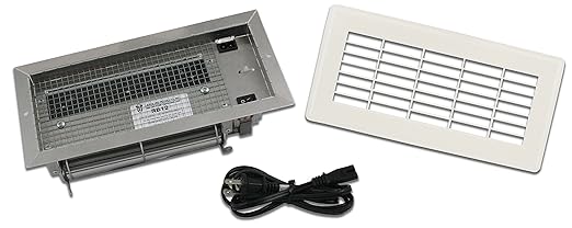 Tjernlund RB12W Register Booster,4"X12", White Grill