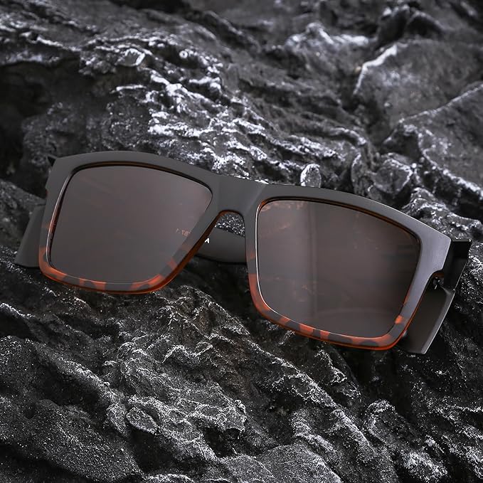ANSI Z87 Safety Sunglasses UV400 Polarized Removable Side Shields Durable Protective Eyewear Construction