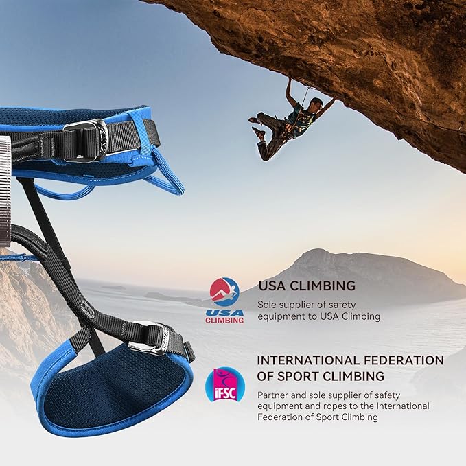 KAILAS B3 Rock Climbing Harness Men Adjustable Roofing Harness Indoor Climbing Rappelling Harness Women Protect Durable