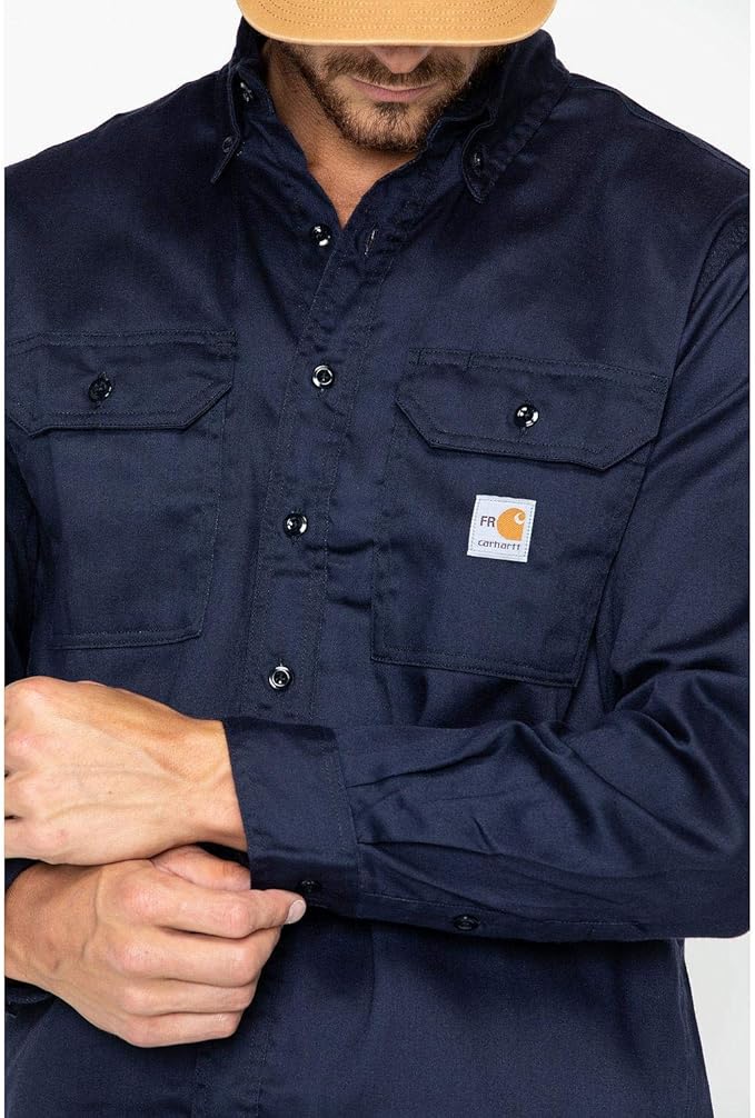 Carhartt Men's Flame Resistant Lightweight Twill Shirt