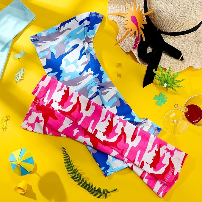 12 Sets UV Protection Face Covering Neck Gaiter Scarf and Ice Silk Cooling Arm Sleeves for Summer