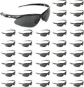 Malta Dynamics APEX Safety Glasses – Anti Scratch and Anti Fog Protection, Construction Safety Glasses for Men and Women, ISEA & ANSI Z87 Compliant (Tinted, 36 Pairs)