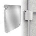 4 Pcs 4x4 Square Electrical Box Cover Plate, Metal Junction Box Covers Plate for 4 inch Electrical Box, Blank Electric Outlet Box Cover Prevents Accidental Electrocution