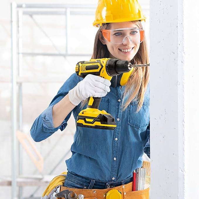 UNCO- Safety Goggles Over Glasses, Protective Goggles, Anti Fog, Work, Safety Glasses Over