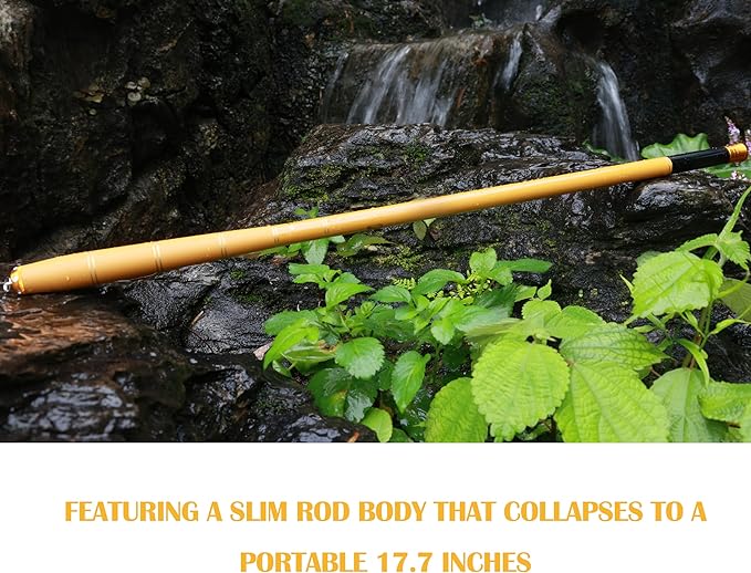 Fishing Rod Fishing Rod Kit - Stream Fishing Pole Small Creek Telescopic Fly Poles All Waters Quality Carbon Tube Creek Rods