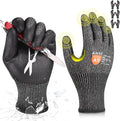 Donfri A9 Cut Resistant Work Gloves for Men, Safety Gloves for Men Touchscreen with Reinforced Thumb for Metal Glass Wood