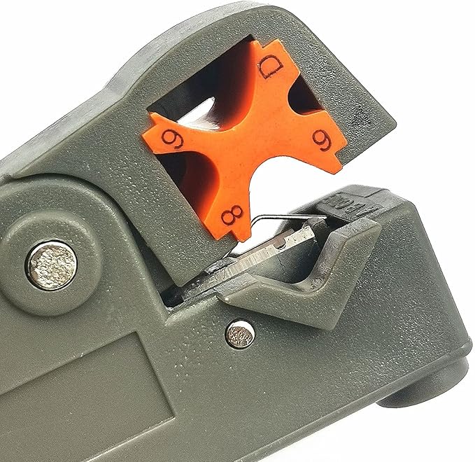 FainWan Cable Stripper Coaxial Wire Coax Stripping Tool RG6 RG11 RG58 RG59 Universal