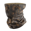 Carhartt Force UPF Lightweight Neck Gaiter, Watercolor Camo Print-Brown/Dark Brown, One Size