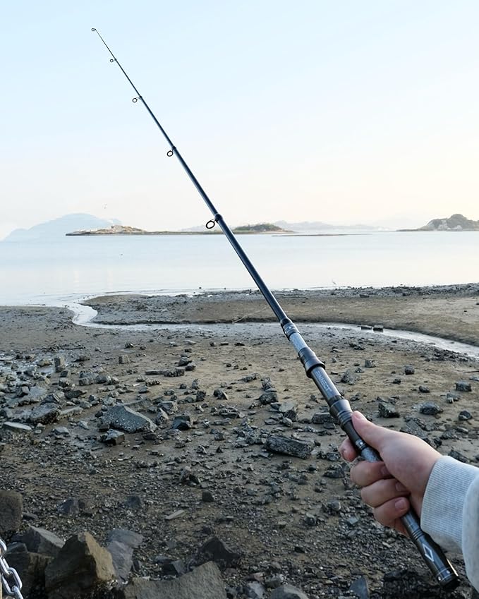 Telescopic Fishing Rod - Lightweight 42T Carbon Fiber Portable Travel Rod for Freshwater River Fishing, Beginner & Kid Friendly 5.9ft/6.9ft/7.9ft/8.9ft/9.9ft/10.9ft