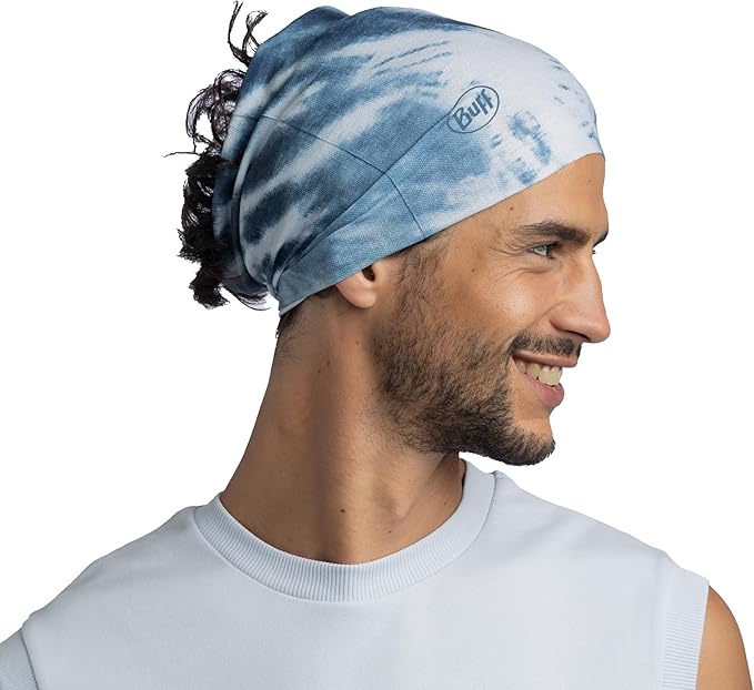 Buff CoolNet UV Half Neck Gaiter – UPF 50 Sun Protection, Cooling Face Mask, Quick Dry, Solid & Patterned, Adult Size