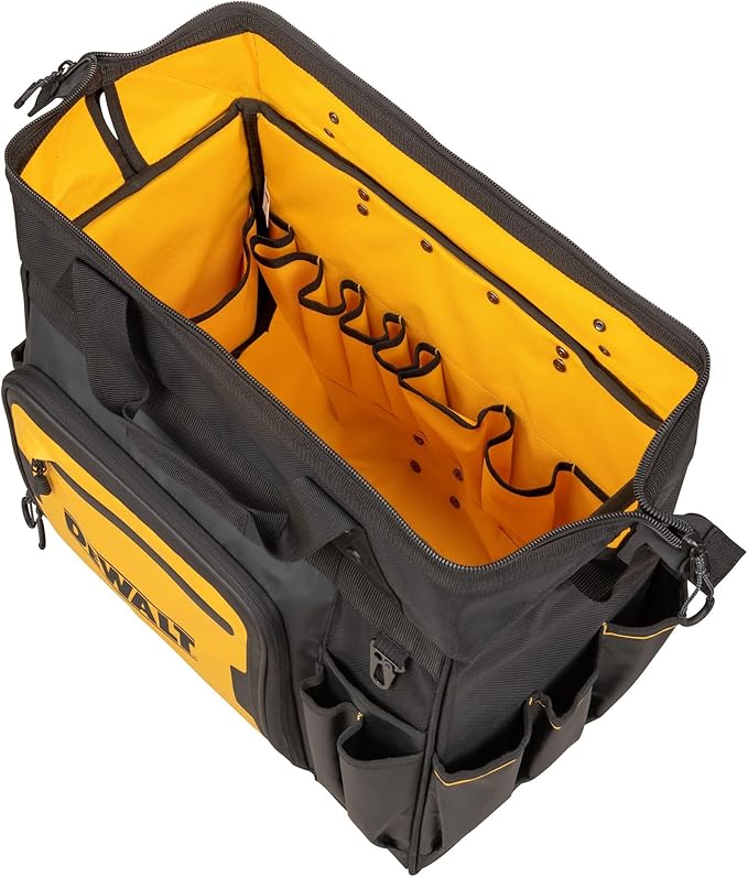 DEWALT 18 Inch Rolling Tool Storage Bag with 27 Pockets (DWST560107)