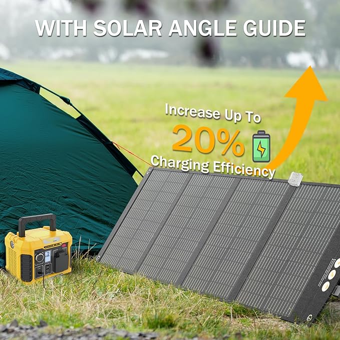 Togo POWER Solar Angle Guide for Portable Solar Panel, Solar Tracker Tool Find Ideal Angle to Maximize Solar Energy Intake