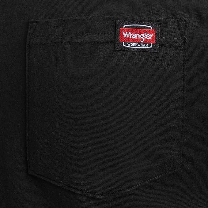 Wrangler Men's Short Sleeve Pocket T-Shirt, 2-Pack