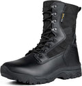 FREE SOLDIER Men's Work Tactical Boots 8 Inches Lightweight Combat Boots Durable Suede Leather Military Boot Desert Boot