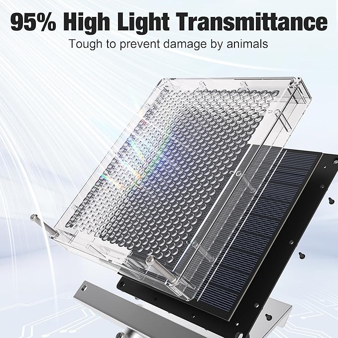 6V Solar Panel Battery Charger for Deer Feeder, 1.7W Waterproof Solar Panel with Mounting Bracket and Alligator Clips