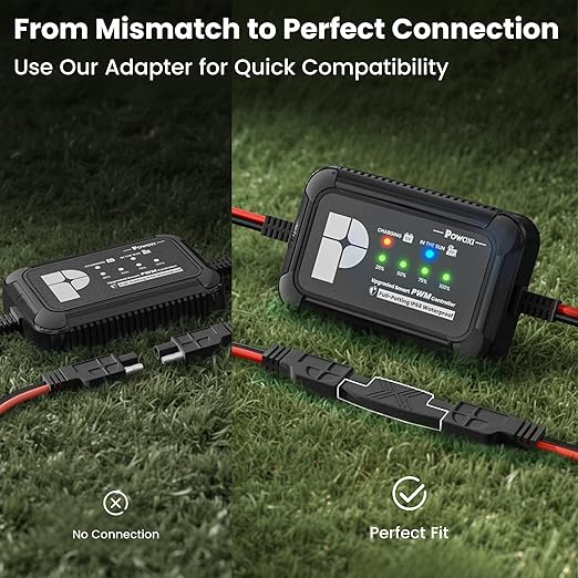 POWOXI Solar Panels Charge Controller, PWM 10A Battery Regulator for 12V Solar Battery Charger, Solar Battery Maintainer and 12 Volt Batteries Power Kit