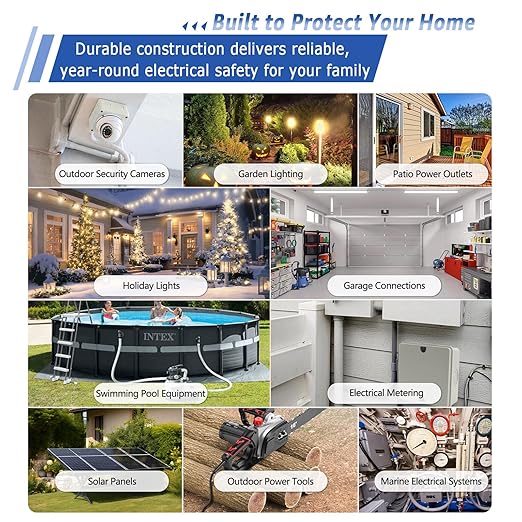 NineLeaf Junction Box, Waterproof Electrical Box IP66 Water Resistant Dustproof ABS Plastic Project Enclosure for Electronics, External Size 4.2 x 4.2 x 2.3 inch (107 x 107 x 58 mm),2PK