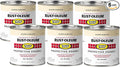 Rust-Oleum 7770730-6PK Stops Rust Brush On Paint, Half Pint, Gloss Almond, (Pack of 6)