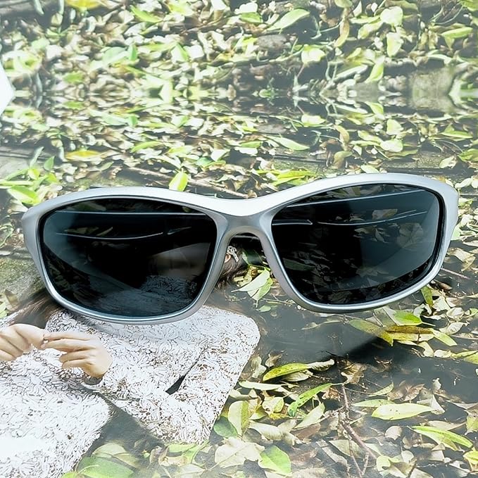 Joopin Sports Sunglasses Polarized UV400 Protection Wrap Around Sun Glasses Shades for Men Women
