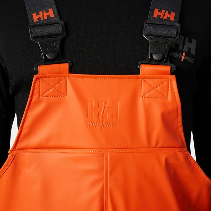 Helly Hansen Workwear Gale Waterproof Mens Bib Overalls Made from Heavy-Duty Protective Polyester/Polyurethane for Mobility