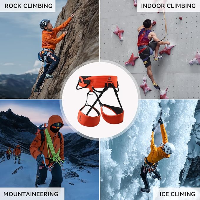 KAILAS Airo Rock Climbing Harness Men Roofing Harnesses Rescue Mountaineering Safety Belt Women Comfortable Lightweight
