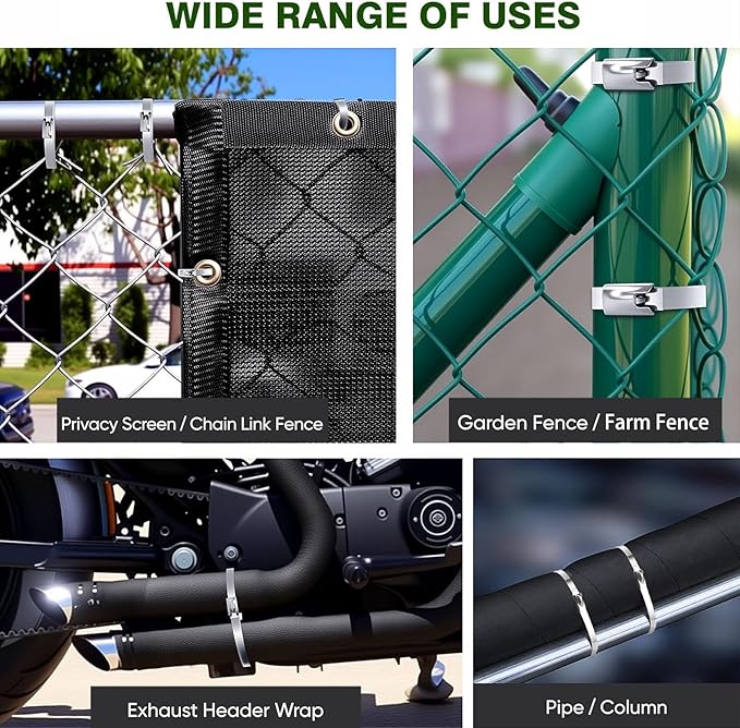 Cable Tie Gun，Stainless Steel Zip Tie Gun, Special Tool For Fastening And Cutting Metal Cable Ties. Stainless Steel Zip Tie Tool Used to Repair Fence, Pipe Wrap, Outdoor bundling