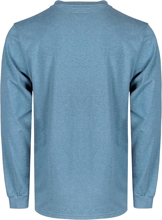 KONRECO FR Shirts for Summer Flame Resistant Shirt 5.5oz Light Weight CAT2 Henley Shirts