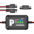 POWOXI Solar Panels Charge Controller, PWM 10A Battery Regulator for 12V Solar Battery Charger, Solar Battery Maintainer and 12 Volt Batteries Power Kit